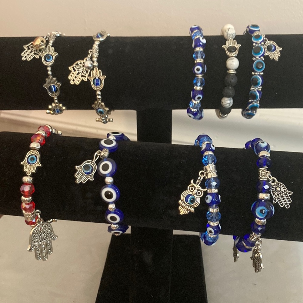 Evil Eye Bracelet- SALE 1- $13 each 2- $20